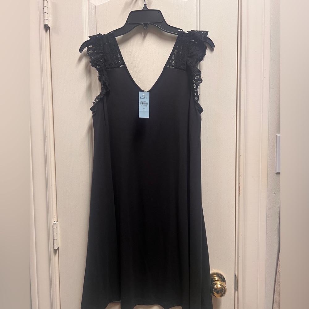 Loft Black Dress
